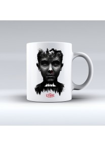 Бяла керамична чаша на STRANGER THINGS - THE UPSIDE DOWN